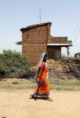 Kırsal kadın, Hazaribagh, Jharkhand, Hindistan 