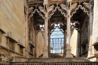 Raniji Ki Baori Stepwell Rajasthan, Hindistan Asya 'da. 