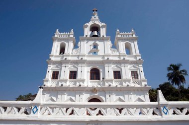 Panjim Goa Hindistan 'da Meryem Ana' nın Kilisesi 2011 