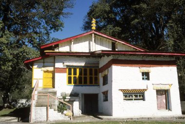 Urgelling Gompa 6. Dalai Lama doğum yeri, Tawang, Arunachal Pradesh, Hindistan 