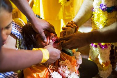 thaipusam hindu festivali, batu mağaraları, kuala, lumpur, malezya 