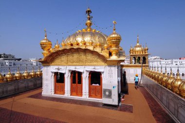 Altın tapınağın tepesinde, amritsar, Punjab, Hindistan, Asya  