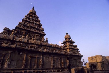 Mahabalipuram Sahil Tapınağı, Tamil Nadu, Hindistan