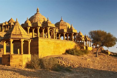 Chatria, Bada Bagh, Jaisalmer, Rajasthan, India  clipart