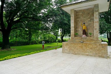 Rama Grama Sakyamunybuddha; UNESCO Dünya Mirası Lord Buddha Lumbini 'de doğdu; Nepal 