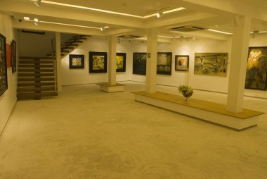 Vikram Sethis sanat galerisi kala ghoda; Bombay Mumbai; Maharashtra; Hindistan  