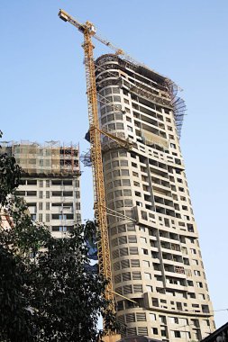 Yeni gökdelen, Khadilkar yolu, Charni yolu, Bombay Mumbai, Maharashtra, Hindistan 