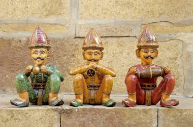 Rajasthani El Sanatları, Jaisalmer, Rajasthan, Hindistan 