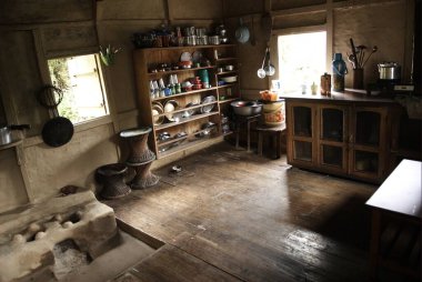 Kırsal ev, Pastanga, Sikkim, Hindistan 