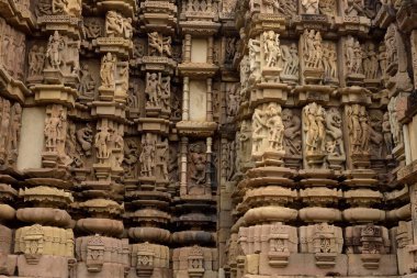 Parshvanath Tapınağı, Khajuraho, Madhya Pradesh, Hindistan, Asya