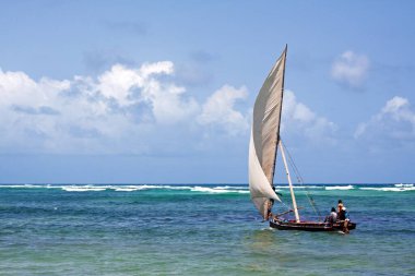 Tahta yelkenli, Watamu, Kenya, Afrika 