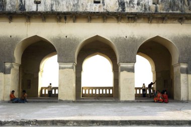 Golconda fort built by Mohammed quli qutb shah in16th century ; ; Andhra Pradesh ; India clipart