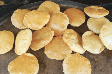 Kızarmış börekler, yakın çekim görüntüsü, Hindistan