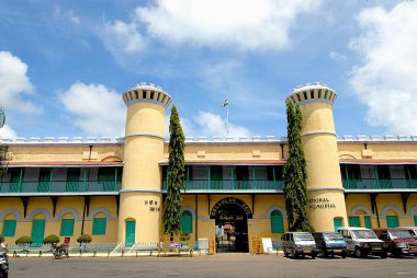 Hücresel Hapishane; Port Blair; Andaman ve Nicobar Adaları; Hindistan Kasım 2008