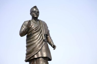Ulusal lider ve özgürlük savaşçısı Netaji Subhash Chandra Bose, Salt Lake, Calcutta now Kolkata, Batı Bengal, Hindistan 