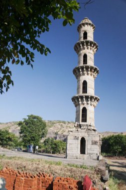 Ek Minar Ki Mescidi, Halol, Gujarat, Hindistan 