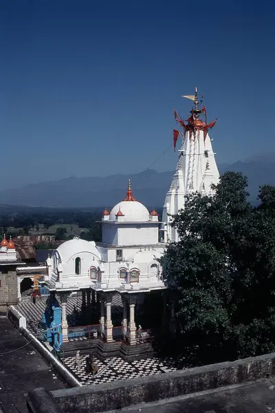 stock image View of Brajeshwari Temple, Kangra, Himachal Pradesh, India, Asia