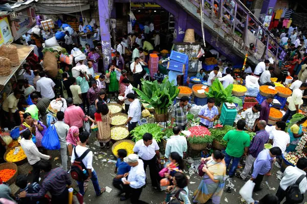 meenatai thackeray çiçek pazarı, dadar, mumbai, maharashtra, Hindistan, Asya 