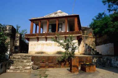 Shri Vyas Deo temple Writer of Mahabharat , Ramnagar Fort , Varanasi , Uttar Pradesh , India clipart