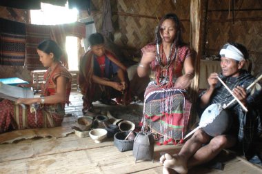 Kabile ailesi, Aizwal, Mizoram, Hindistan 