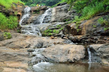 Shankar Şelalesi, Makadban, Dharampur, Valsad, Gujarat, Hindistan, Asya 