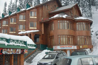 Hotel Hill Tepesi, Gulmarg, Jammu & Kashmir, Hindistan 