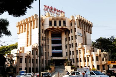 Bharati Vidyapeeth binası, Sangli, Maharashtra, Hindistan, Asya 