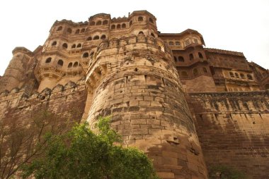 Mehrangarh kalesi; Jodhpur; Rajasthan; Hindistan