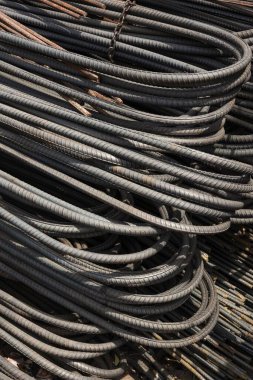 İnşaat için kullanılan çelik çubuklar, Hindistan, Asya