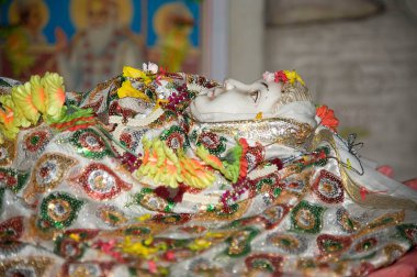 bebek Kabir das heykeli matematik, varanasi, uttar pradesh, Asya, Hindistan