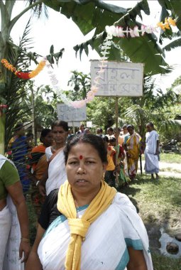 Women movement, NGO Action North-east Trust (ANT), Bongaigaon, Assam, India  clipart