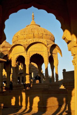 Chatria, Bada Bagh, Jaisalmer, Rajasthan, Hindistan 