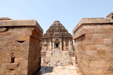 Konarak Güneş Tapınağı; Konarak; Bhubaneswar; Orissa; Hindistan