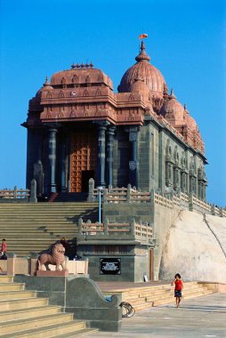 Vivekanand Rock Memorial, Kanyakumari, Tamil Nadu, Hindistan