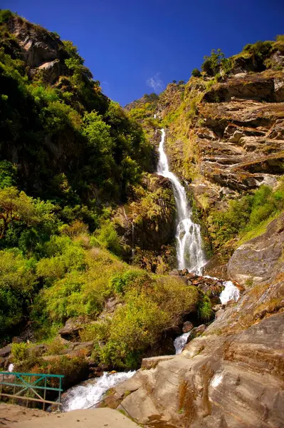 stock image Gaurikund to Kedarnath Uttarakhand India Asia