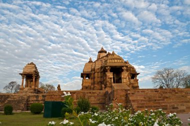 Devi Jagdambi Tapınağı Khajuraho Madhya Pradesh Hindistan Asya 