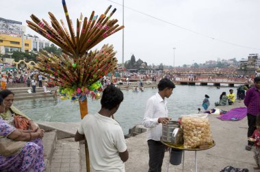 Panchavati Ramkund, Nasik, maharashtra, Hindistan, Asya yakınlarındaki tedarikçi. 