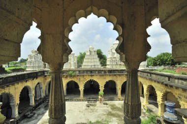 Khandoba temple at ambad jalna maharashtra india Asia clipart