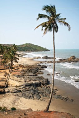 Anjuna beach, Goa, Hindistan 