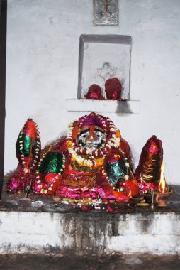 Lord Bhairava, Jodhpur, Rajasthan, Hindistan 