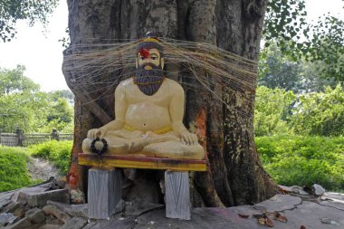 idol of Valmiki Rushi, BHU, Varansi, Uttar Pradesh, India  clipart