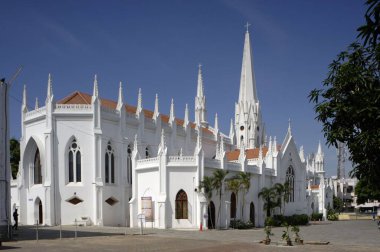 Basilica of San Thome Church in Chennai at Tamilnadu India Asia clipart