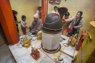 shivling in shankaracharya temple, srinagar, kashmir, India, Asia  clipart
