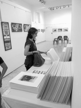 Jagdish Agarwal fotoğraf sergisi, Cihangir Sanat Galerisi, Mumbai, Maharashtra, Hindistan, Asya