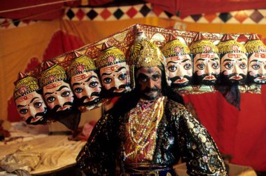 Ram Leela Dassera dasera Festival, bombay mumbai, maharashtra, India  clipart