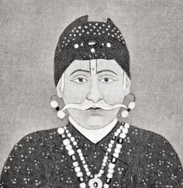 Abu I Fath Celal ud Muhammed 'in klasik fotoğrafı. 
