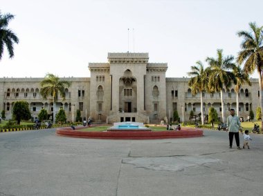 Osmanya Üniversitesi binası; Hyderabad; Andhra Pradesh; Hindistan