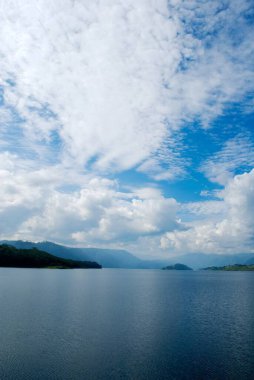 Umiam Gölü, Shillong, Meghalaya, Hindistan