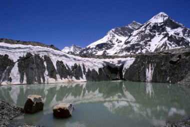 Buzul Havuzu, Himachal Pradesh, Hindistan