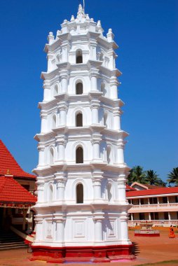 Shri Mangesh Tapınağı, Ponda, Goa, Hindistan  